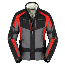 Γυναικείο μπουφάν μηχανής SPIDI 4 SEASON EVO RED Γυναικείο μπουφάν μηχανής SPIDI 4 SEASON EVO RED