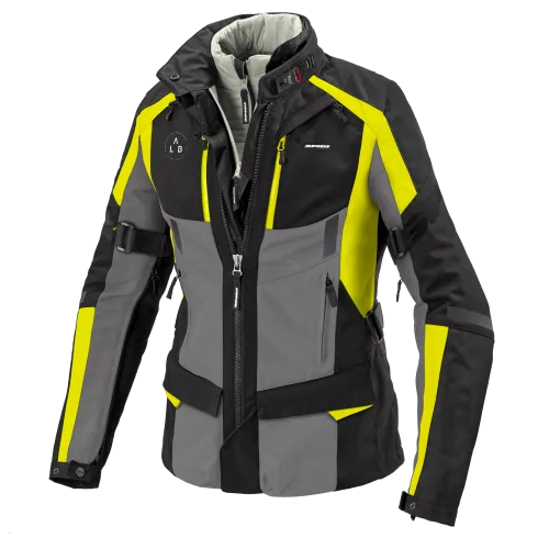 Γυναικείο μπουφάν μηχανής SPIDI 4 SEASON EVO Yelllow fluo