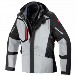 Μπουφάν μηχανής SPIDI Mission-T H2Out Black/Ice