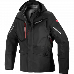 Μπουφάν μηχανής SPIDI MISSION-T SHIELD BLACK Μπουφάν μηχανής SPIDI MISSION-T SHIELD BLACK