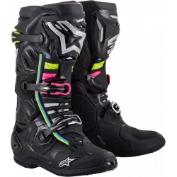 Μπότες μηχανής motocross ALPINESTARS Tech 10 Supervented ΜΑΥΡΟ Μπότες μηχανής motocross ALPINESTARS Tech 10 Supervented ΜΑΥΡΟ