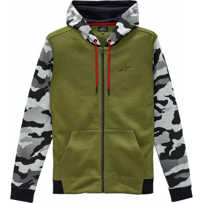Ζακέτα μηχανής ALPINESTARS HOODIE TERRAIN OLIVE