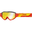 Μάσκα μηχανής motocross PROGRIP 3450FL Riot ΓΚΡΙ/ΚΟΚΚΙΝΟ MIRROR thumb