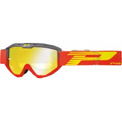 Μάσκα μηχανής motocross PROGRIP 3450FL Riot ΓΚΡΙ/ΚΟΚΚΙΝΟ MIRROR Μάσκα μηχανής motocross PROGRIP 3450FL Riot ΓΚΡΙ/ΚΟΚΚΙΝΟ MIRROR