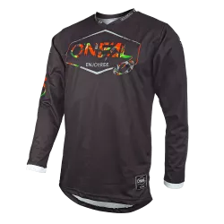 Μπλούζα μηχανής motocross O'NEAL MAHALO LUSH BLACK/MULTI Μπλούζα μηχανής motocross O'NEAL MAHALO LUSH BLACK/MULTI