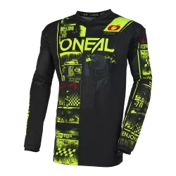 Μπλούζα μηχανής motocross O'NEAL ELEMENT ATTACK V.23 BLACK/NEON YELLOW Μπλούζα μηχανής motocross O'NEAL ELEMENT ATTACK V.23 BLACK/NEON YELLOW