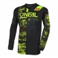 Μπλούζα μηχανής motocross O'NEAL ELEMENT ATTACK V.23 BLACK/NEON YELLOW