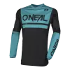 Μπλούζα μηχανής motocross O'NEAL THREAT AIR V.23 BLACK/TEAL