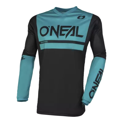 Μπλούζα μηχανής motocross O'NEAL THREAT AIR V.23 BLACK/TEAL