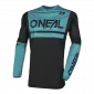 Μπλούζα μηχανής motocross O'NEAL THREAT AIR V.23 BLACK/TEAL thumb