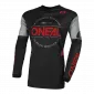 Μπλούζα μηχανής motocross O'NEAL ELEMENT BRAND V.23 ΜΑΥΡΟ/ΚΟΚΚΙΝΟ thumb