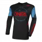 Μπλούζα μηχανής motocross O'NEAL ELEMENT BRAND V.23 ΜΑΥΡΟ/ΜΠΛΕ thumb