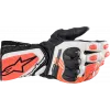Δερμάτινα γάντια μηχανής ALPINESTARS SP-8 V3 BLACK/WHITE/RED FLUO Δερμάτινα γάντια μηχανής ALPINESTARS SP-8 V3 BLACK/WHITE/RED FLUO
