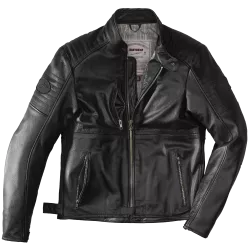 Δερμάτινο μπουφάν μηχανής SPIDI CLUBBER Extreme black Δερμάτινο μπουφάν μηχανής SPIDI CLUBBER Extreme black