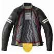Δερμάτινο μπουφάν μηχανής SPIDI VINTAGE Ice/Black thumb