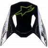 Sunvisor για κράνος motocross ALPINESTARS Supertech M8 ΜΑΥΡΟ