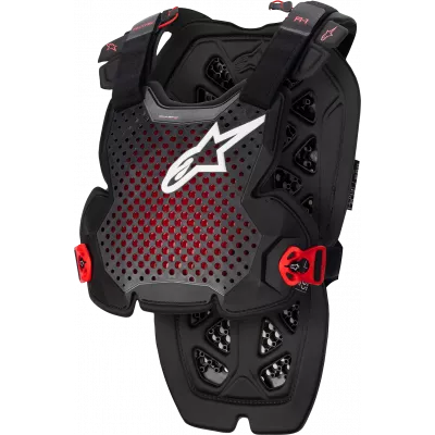 Προστασία θώρακα ALPINESTARS A-1 ΜΑΥΡΟ/ΚΟΚΚΙΝΟ