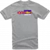Ανδρική μπλούζα ALPINESTARS TEE WORLD WIDE ΓΚΡΙ