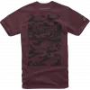Ανδρική μπλούζα ALPINESTARS TEE TERRA MAROON