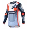 Μπλούζα μηχανής ALPINESTARS F-AGENT NAVY/ORANGE