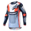 Μπλούζα μηχανής ALPINESTARS F-AGENT NAVY/ORANGE thumb