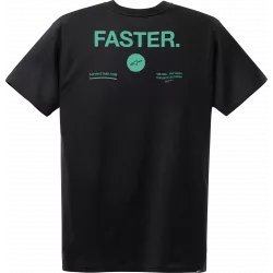 Ανδρική μπλούζα ALPINESTARS TEE FASTER ΜΑΥΡΟ Ανδρική μπλούζα ALPINESTARS TEE FASTER ΜΑΥΡΟ
