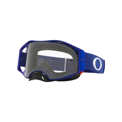 Μάσκα μηχανής motocross OAKLEY Airbrake Moto Blue/Clear Lens