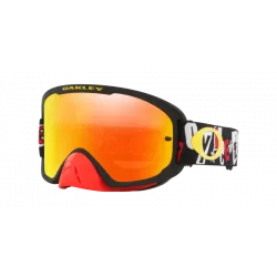 Μάσκα μηχανής motocross OAKLEY O Frame 2.0 Pro MX Goggle Troy Lee Designs Anarchy Black Red/Fire Iridium Lens Μάσκα μηχανής motocross OAKLEY O Frame 2.0 Pro MX Goggle Troy Lee Designs Anarchy Black Red/Fire Iridium Lens