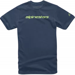 Μπλούζα μηχανής ALPINESTARS TEE LINEAR WORD ΜΠΛΕ Μπλούζα μηχανής ALPINESTARS TEE LINEAR WORD ΜΠΛΕ
