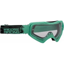 Μάσκα μηχανής motocross QUALIFIER AGROID BLACK/CYAN Μάσκα μηχανής motocross QUALIFIER AGROID BLACK/CYAN