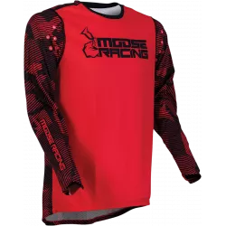 Μπλούζα μηχανής motocross MOOSE RACING AGROID ΜΑΥΡΟ/ΚΟΚΚΙΝΟ Μπλούζα μηχανής motocross MOOSE RACING AGROID ΜΑΥΡΟ/ΚΟΚΚΙΝΟ
