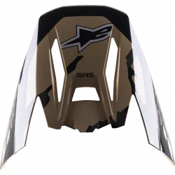 Sunvisor για κράνος motocross ALPINESTARS Supertech M5 ΜΑΥΡΟ/ΚΑΦΕ/ΑΣΠΡΟ Sunvisor για κράνος motocross ALPINESTARS Supertech M5 ΜΑΥΡΟ/ΚΑΦΕ/ΑΣΠΡΟ