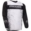 Μπλούζα μηχανής motocross MOOSE RACING QUALIFIER ΜΑΥΡΟ/ΑΣΠΡΟ