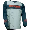 Μπλούζα μηχανής motocross MOOSE RACING QUALIFIER ΓΚΡΙ/ΠΟΡΤΟΚΑΛΙ