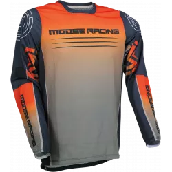 Μπλούζα μηχανής motocross MOOSE RACING SAHARA ΠΟΡΤΟΚΑΛΙ/ΜΠΛΕ Μπλούζα μηχανής motocross MOOSE RACING SAHARA ΠΟΡΤΟΚΑΛΙ/ΜΠΛΕ