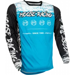 Μπλούζα μηχανής motocross MOOSE RACING M1 ΜΑΥΡΟ/ΜΠΛΕ Μπλούζα μηχανής motocross MOOSE RACING M1 ΜΑΥΡΟ/ΜΠΛΕ