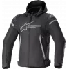 Μπουφάν μηχανής ALPINESTARS Zaca Waterproof ΜΑΥΡΟ/ΓΚΡΙ