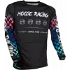 Μπλούζα μηχανής motocross MOOSE RACING M1 ΜΑΥΡΟ/ΡΟΖ