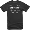 Ανδρική μπλούζα ALPINESTARS TEE MULTI RACE ΜΑΥΡΟ thumb