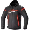 Μπουφάν μηχανής ALPINESTARS Zaca Waterproof ΜΑΥΡΟ/ΚΟΚΚΙΝΟ/ΑΣΠΡΟ thumb