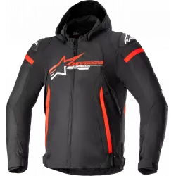 Μπουφάν μηχανής ALPINESTARS Zaca Waterproof ΜΑΥΡΟ/ΚΟΚΚΙΝΟ/ΑΣΠΡΟ Μπουφάν μηχανής ALPINESTARS Zaca Waterproof ΜΑΥΡΟ/ΚΟΚΚΙΝΟ/ΑΣΠΡΟ