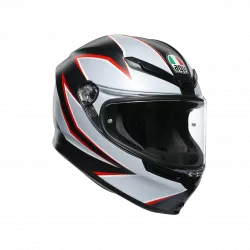 Κράνος μηχανής AGV K-6 S FLASH MATT ΜΑΥΡΟ/ΓΚΡΙ/ΚΟΚΚΙΝΟ Κράνος μηχανής AGV K-6 S FLASH MATT ΜΑΥΡΟ/ΓΚΡΙ/ΚΟΚΚΙΝΟ