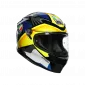 Κράνος μηχανής AGV K-6 FLASH MATT ΜΑΥΡΟ/ΜΠΛΕ/ΚΙΤΡΙΝΟ thumb