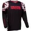 Μπλούζα μηχανής motocross MOOSE RACING QUALIFIER ΜΑΥΡΟ/ΚΟΚΚΙΝΟ thumb