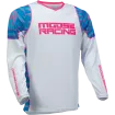 Μπλούζα μηχανής motocross MOOSE RACING QUALIFIER ΜΑΥΡΟ/ΡΟΖ thumb