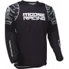 Μπλούζα motocross MOOSE RACING QUALIFIER ΑΣΠΡΟ/ΓΚΡΙ/ΜΑΥΡΟ