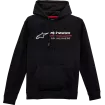 Φούτερ ALPINESTARS HOODIE LINEAR-RAC ΜΑΥΡΟ thumb