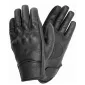 Δερμάτινα γάντια μηχανής MOTO ID ROUTE PERFORATED ΜΑΥΡΟ thumb