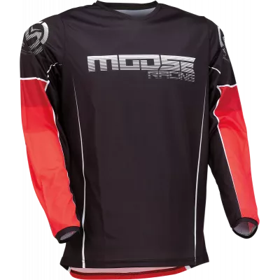Μπλούζα μηχανής motocross MOOSE RACING QUALIFIER ΚΟΚΚΙΝΟ/ΜΑΥΡΟ