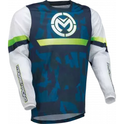Μπλούζα μηχανής motocross MOOSE RACING SAHARA ΑΣΠΡΟ/ΜΑΥΡΟ/ΜΠΛΕ Μπλούζα μηχανής motocross MOOSE RACING SAHARA ΑΣΠΡΟ/ΜΑΥΡΟ/ΜΠΛΕ
